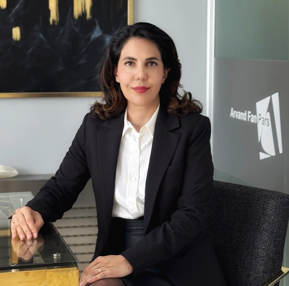 خانم مهندس آرین دلداری مدیرعامل شرکت اروندفن پارس